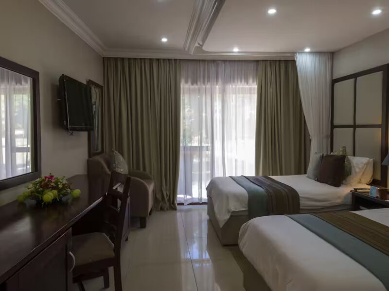 A'Zambezi River Lodge (Standard Twin Garden Facing Room)